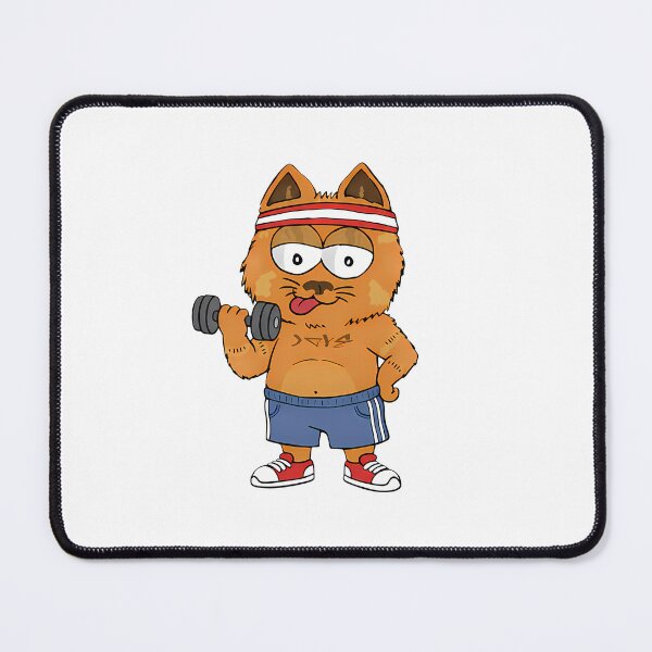 Item preview, Fitness Cat designed and sold by LazyKittenCo.