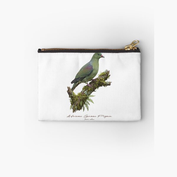 Item preview, African Green Pigeon on Mossy Tree designed and sold by Takeda-art.