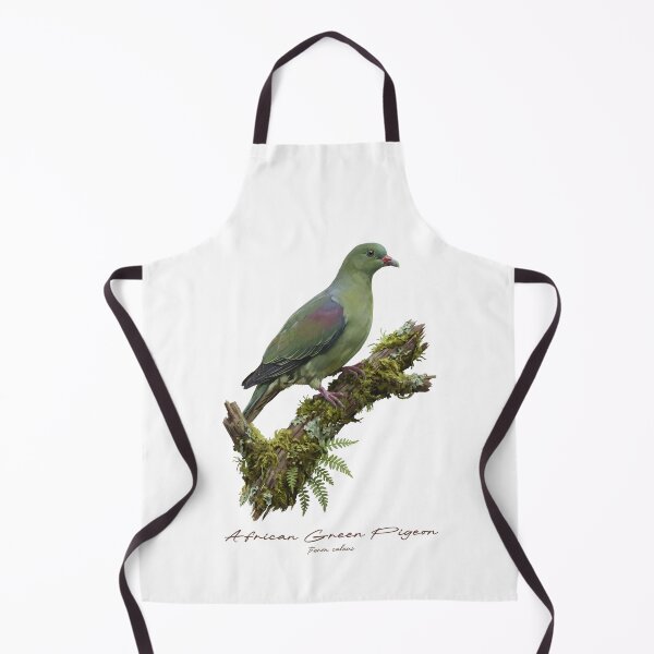Item preview, African Green Pigeon on Mossy Tree designed and sold by Takeda-art.