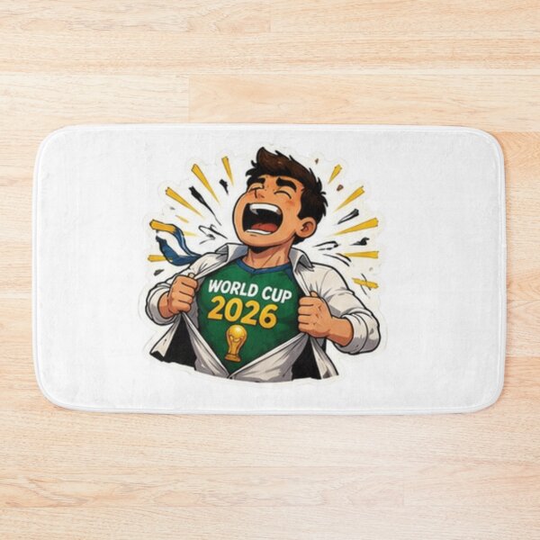 Item preview, World Cup 2026 Super Fan Mode Funny Football designed and sold by Pixanova.