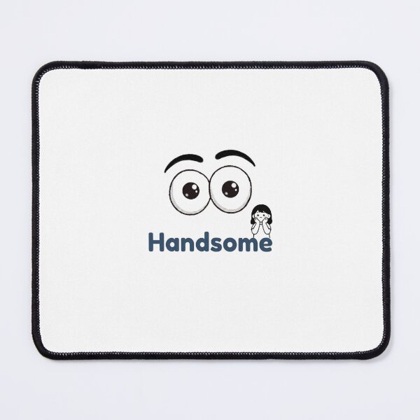 Item preview, Handsome Funny Googly Eyes Cute Boy Cartoon Art designed and sold by ClumsyStudio.
