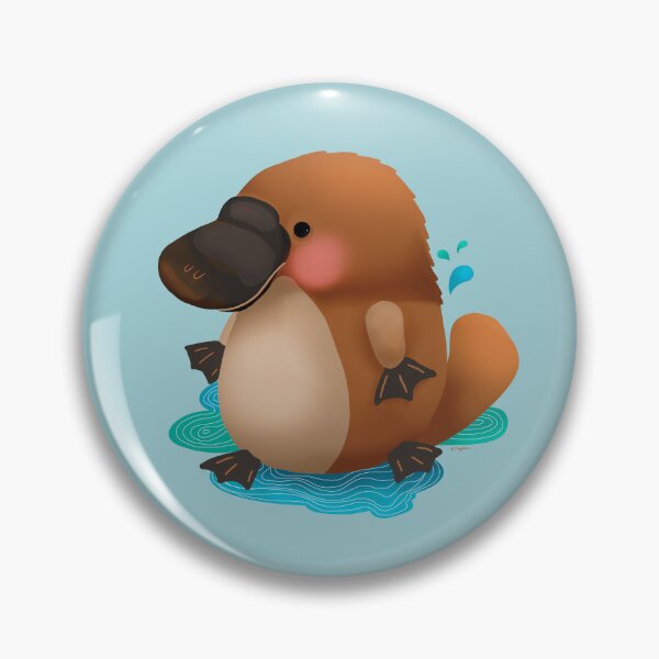 Item preview, Adorable Kawaii Platypus Puggle Whimsical Australian Animal designed and sold by Karin Taylor.