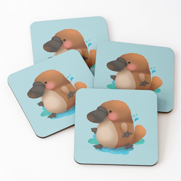 Item preview, Adorable Kawaii Platypus Puggle Whimsical Australian Animal designed and sold by Karin Taylor.