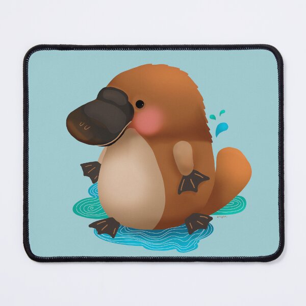 Item preview, Adorable Kawaii Platypus Puggle Whimsical Australian Animal designed and sold by Karin Taylor.