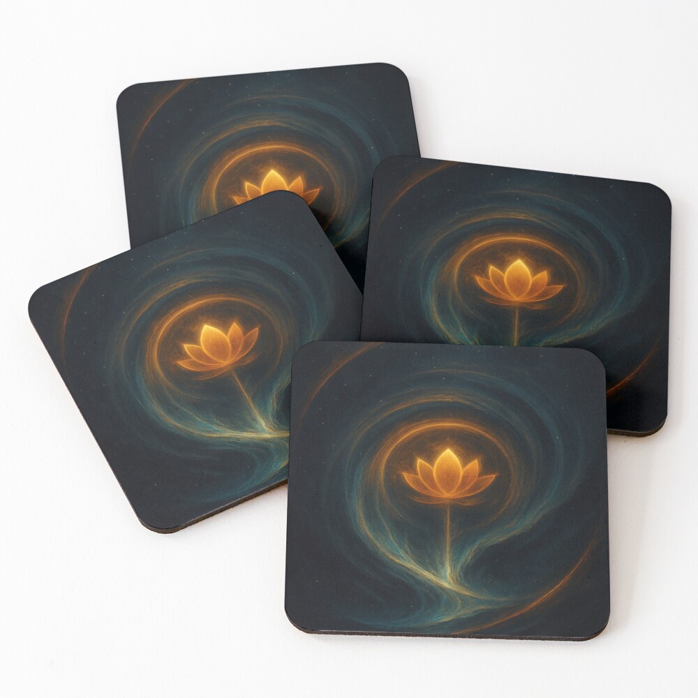 Item preview, Coasters (Set of 4) designed and sold by MonkeySpirit.