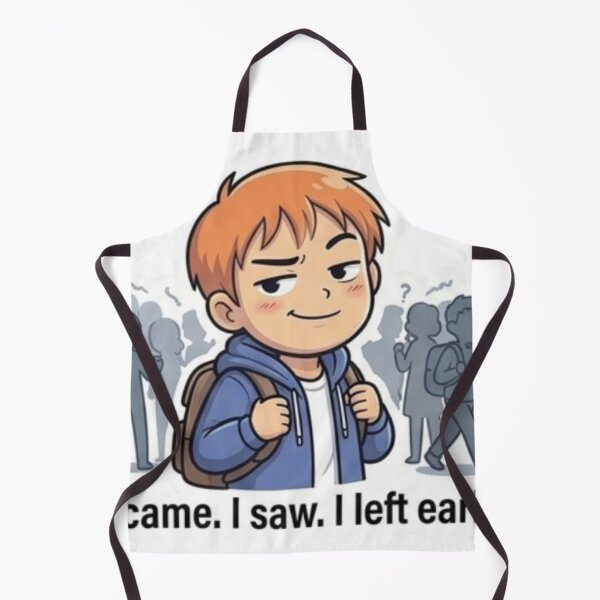Item preview, I came, I saw, I left early. designed and sold by Designworker.