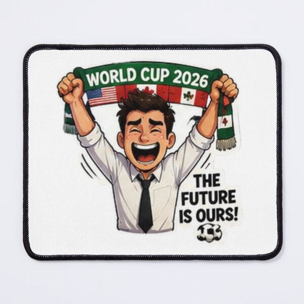 Item preview, The Future Is Ours World Cup 2026 Funny Football Fan designed and sold by Pixanova.