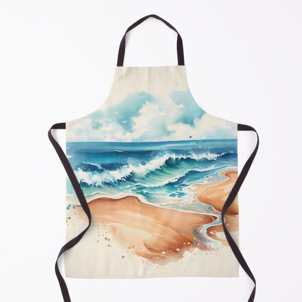 Item preview, Watercolor Ocean Wave designed and sold by InkRevolt.