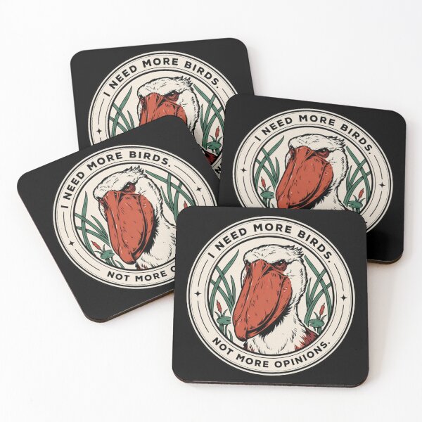 Item preview, Shoebill Stork I Need More Birds Not More Opinions designed and sold by Max Store.
