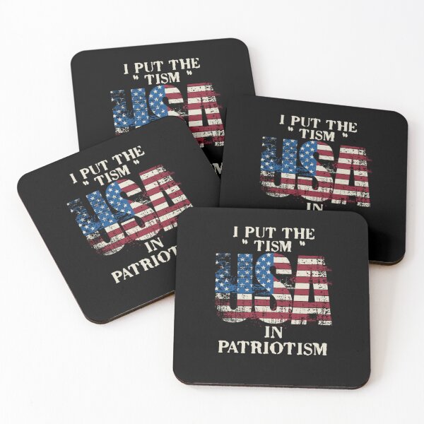 Item preview, I Put The Tism in Patriotism Athletic Eagle designed and sold by TheEndDesign.