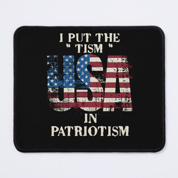 Item preview, I Put The Tism in Patriotism Athletic Eagle designed and sold by TheEndDesign.