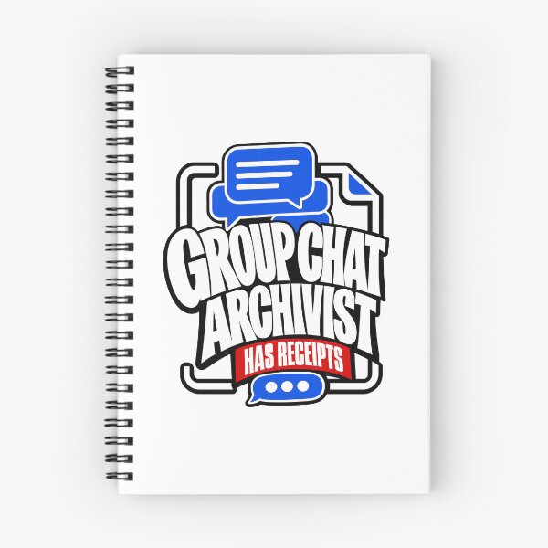 Item preview, Group Chat Archivist with Evidence designed and sold by pirminio.