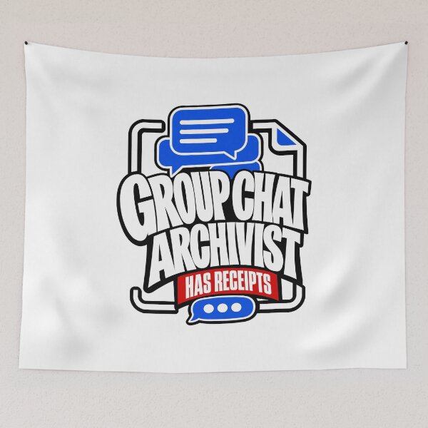 Item preview, Group Chat Archivist with Evidence designed and sold by pirminio.