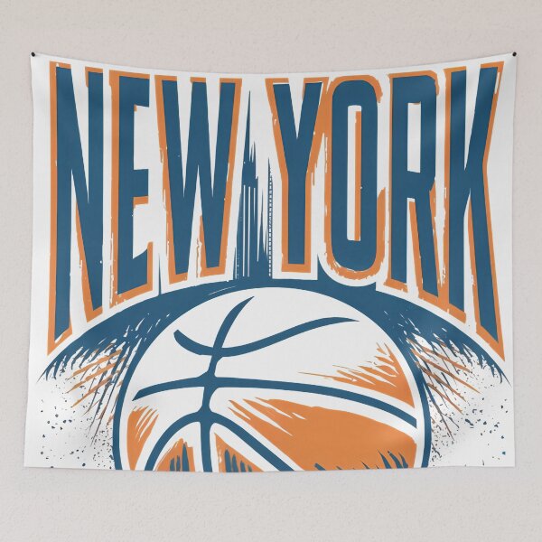 Item preview, New York Basketball Skyline Design designed and sold by Ekracreatives.