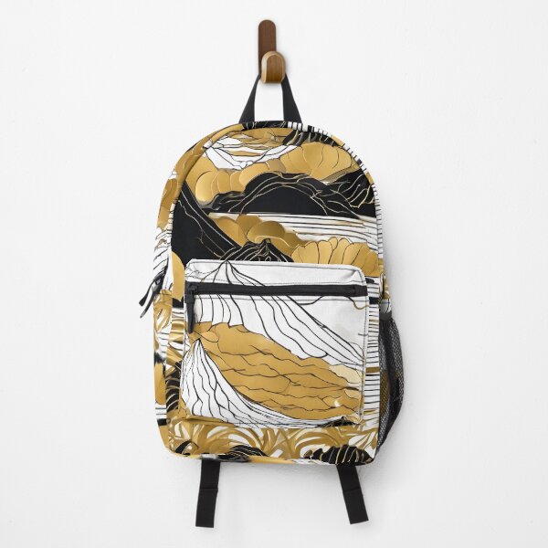 Item preview, Japanese Japanese Traditional Pattern - Traditional gold black Wagara Design designed and sold by KS-PopArtJapan.