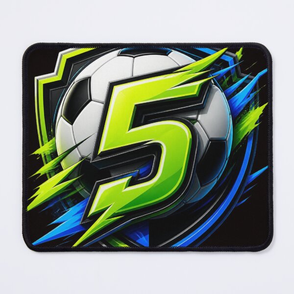 Item preview, 5 Soccer Champion Crest Lightning Splash designed and sold by AgnesB77.