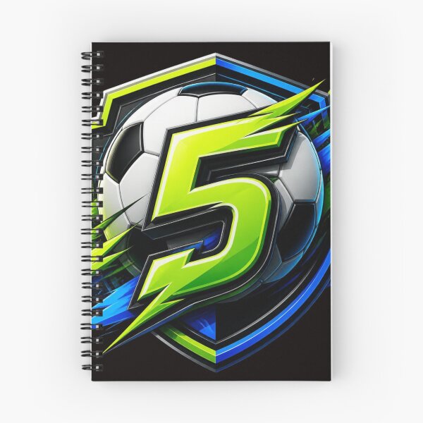 Item preview,  5 Soccer Champion Crest Lightning Splash designed and sold by AgnesB77.