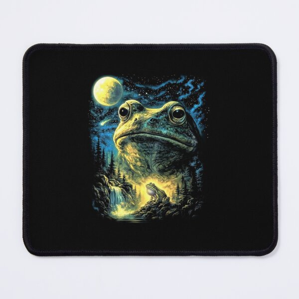 Item preview, Frog Howling to the Moon designed and sold by Machivebal.