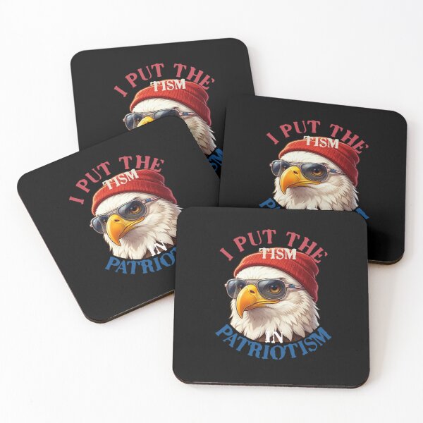 Item preview, I Put The Tism in Patriotism Athletic Eagle designed and sold by TheEndDesign.