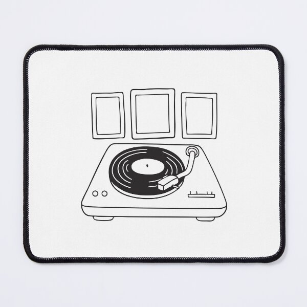 Item preview, Turntable Under Music Posters designed and sold by rasagamastore.
