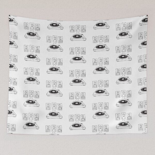 Item preview, Turntable Beneath Jazz Musician Posters designed and sold by rasagamastore.