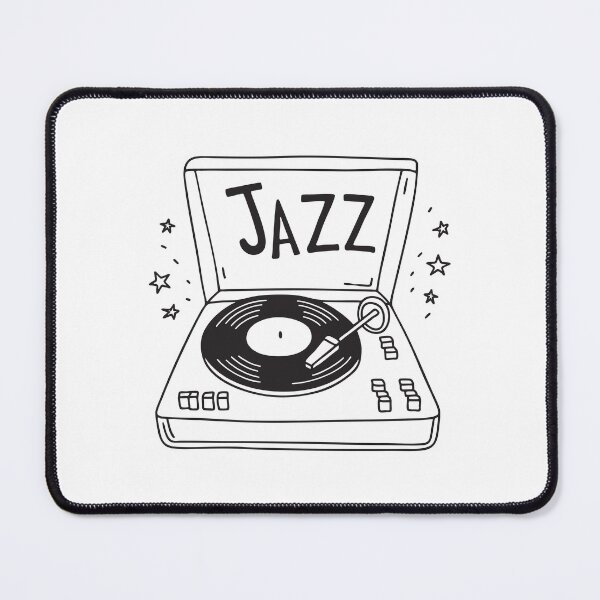 Item preview, Turntable Under Jazz Band Posters designed and sold by rasagamastore.