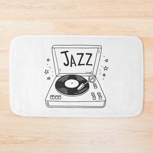 Item preview, Turntable Under Jazz Band Posters designed and sold by rasagamastore.
