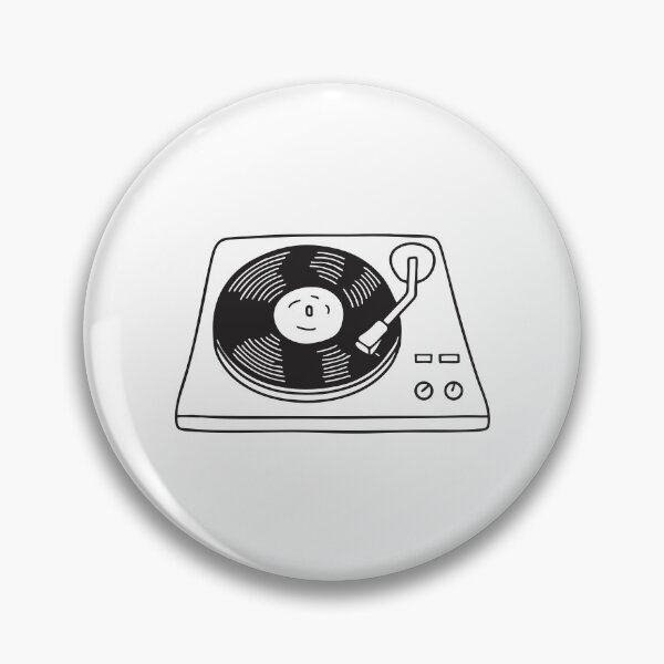 Item preview, Dusty Vinyl Record on Turntable designed and sold by rasagamastore.