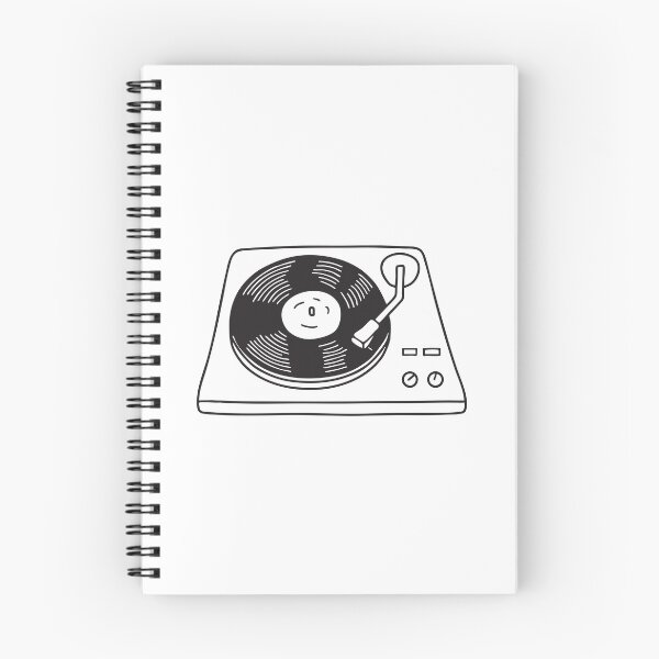 Item preview, Dusty Vinyl Record on Turntable designed and sold by rasagamastore.