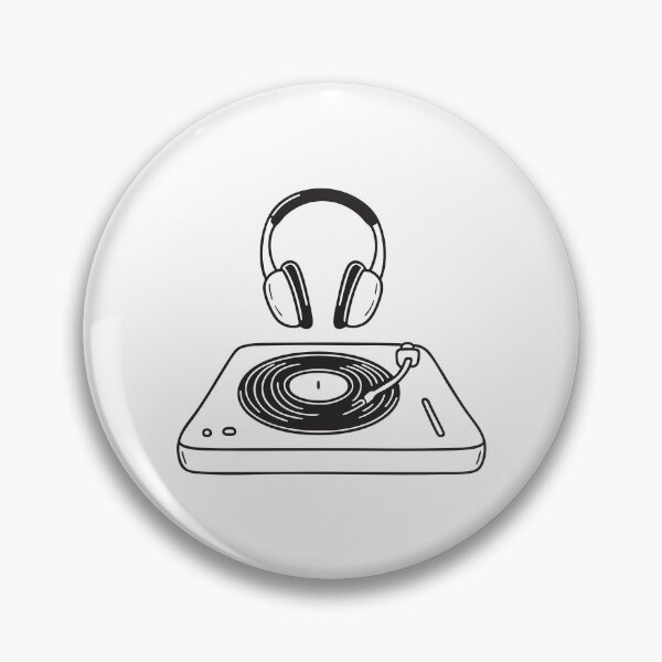 Item preview, Turntable with Hanging Headphones designed and sold by rasagamastore.