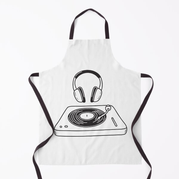 Item preview, Turntable with Hanging Headphones designed and sold by rasagamastore.