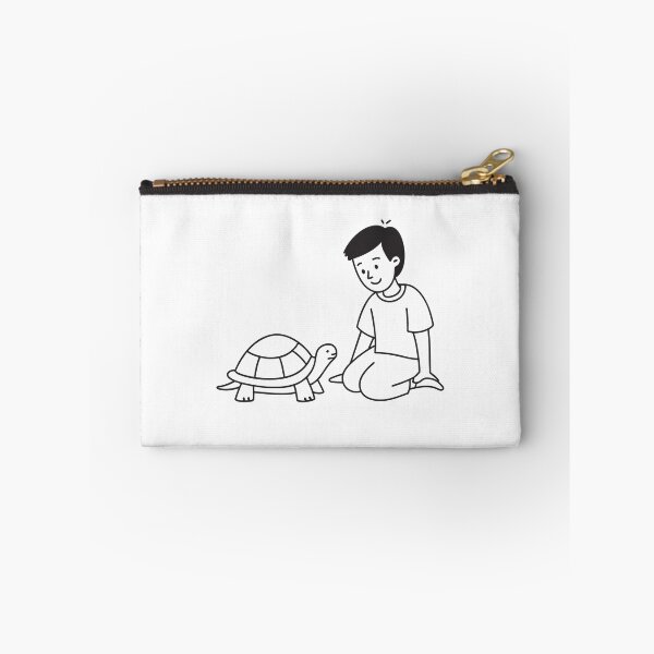 Item preview, Turtle Beside Child Sitting on Ground designed and sold by rasagamastore.