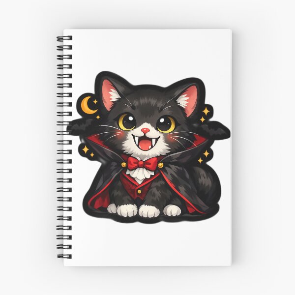 Item preview, Cute cat vempire sticker  designed and sold by Mohitt09.