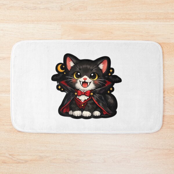 Item preview, Cute cat vempire sticker  designed and sold by Mohitt09.