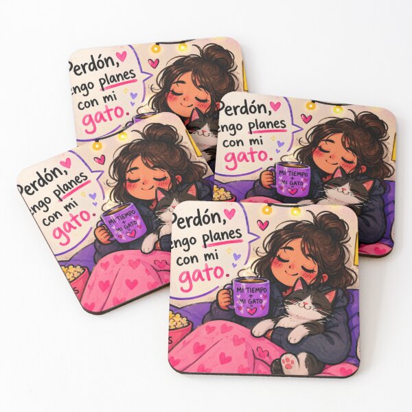 Item preview, Mi tiempo, mi gato, mi pequeño mundo designed and sold by The-old-sveinn.