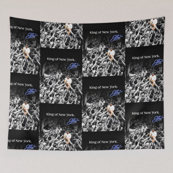 Item preview, King of New York- Jalen Brunson Knicks Championship Celebration designed and sold by DesignForYou79.