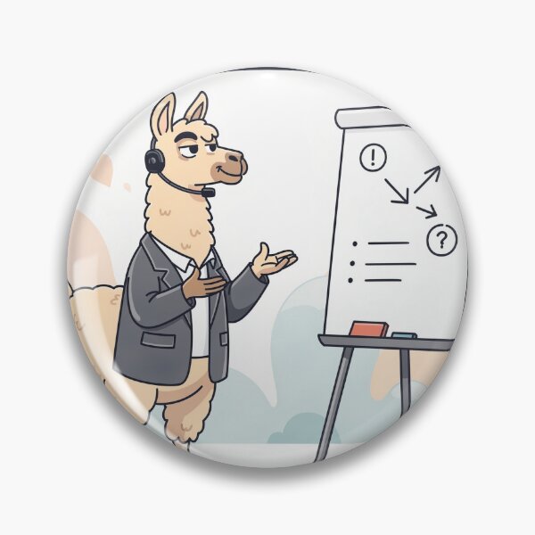 Item preview, Llama Life Coach Unsolicited Advice Funny Poster designed and sold by PictorialWhimsy.
