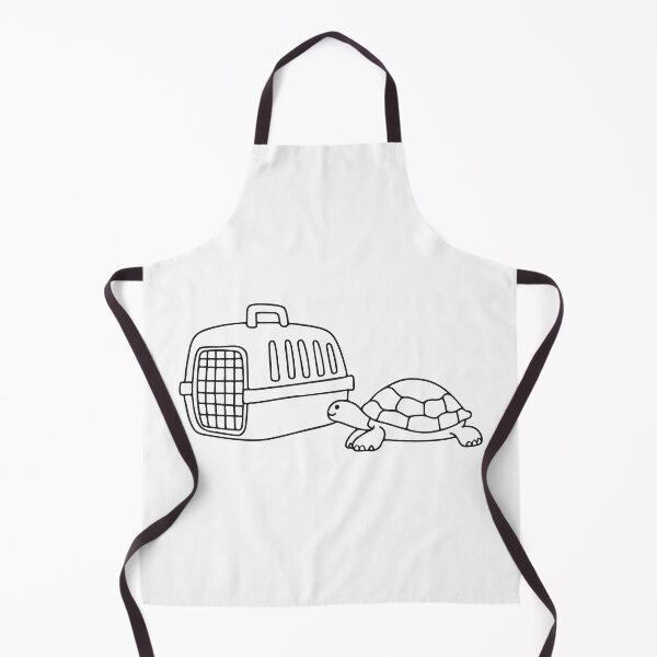 Item preview, Turtle Near Closed Pet Carrier designed and sold by rasagamastore.