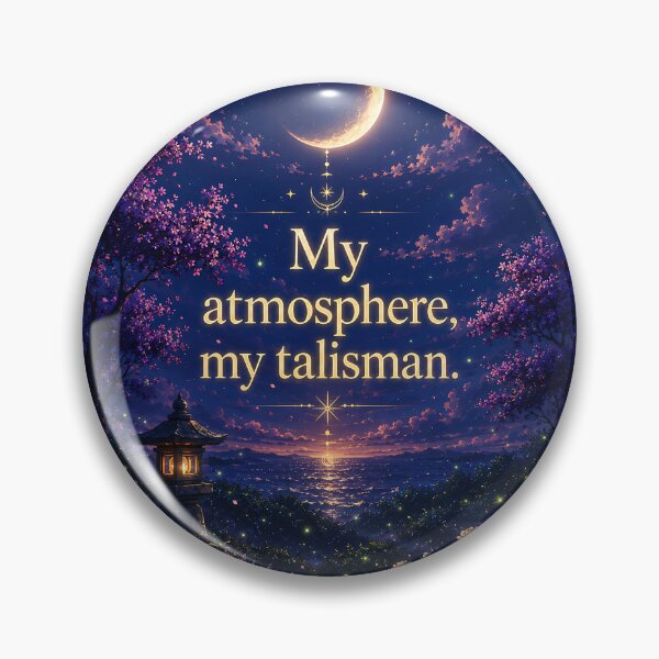 Item preview, My atmosphere, my talisman.(Anime Ver.) designed and sold by MaxDreamsArt.