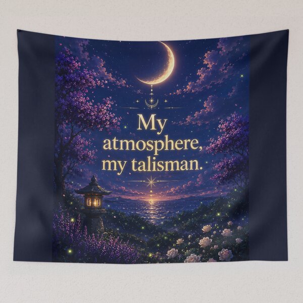 Item preview, My atmosphere, my talisman.(Anime Ver.) designed and sold by MaxDreamsArt.