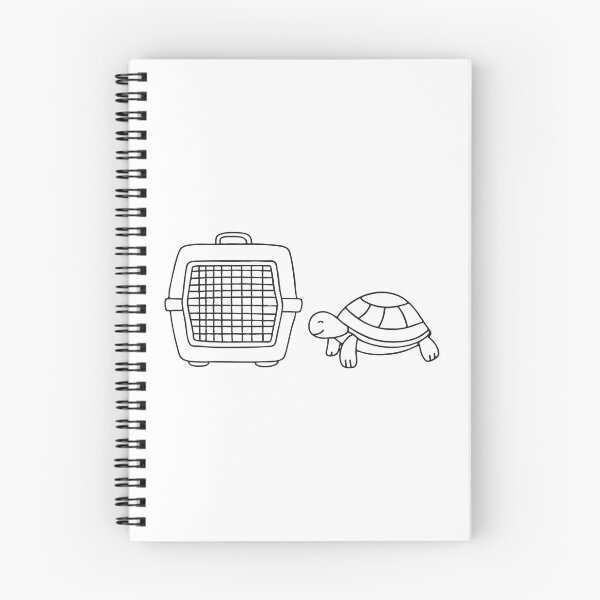 Item preview, Turtle Resting Beside Pet Carrier designed and sold by rasagamastore.