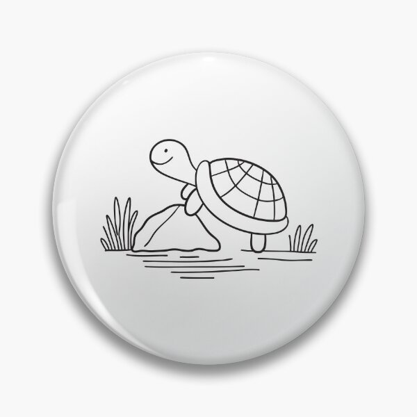Item preview, Turtle Scaling Rock by Pond Edge designed and sold by rasagamastore.