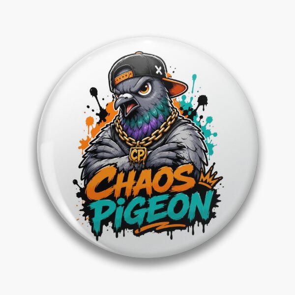 Item preview, Chaos Manager Pigeon – Certified Urban Troublemaker designed and sold by the-dovlat.