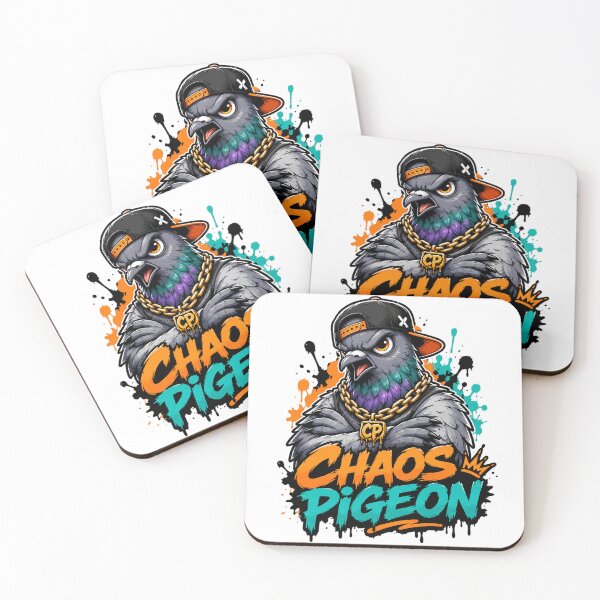 Item preview, Chaos Manager Pigeon – Certified Urban Troublemaker designed and sold by the-dovlat.