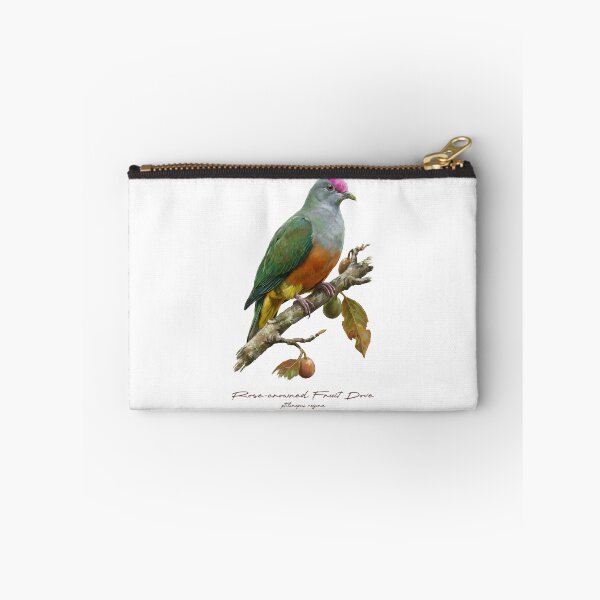 Item preview, Rose-crowned Fruit Dove on Rustic Tree designed and sold by Takeda-art.