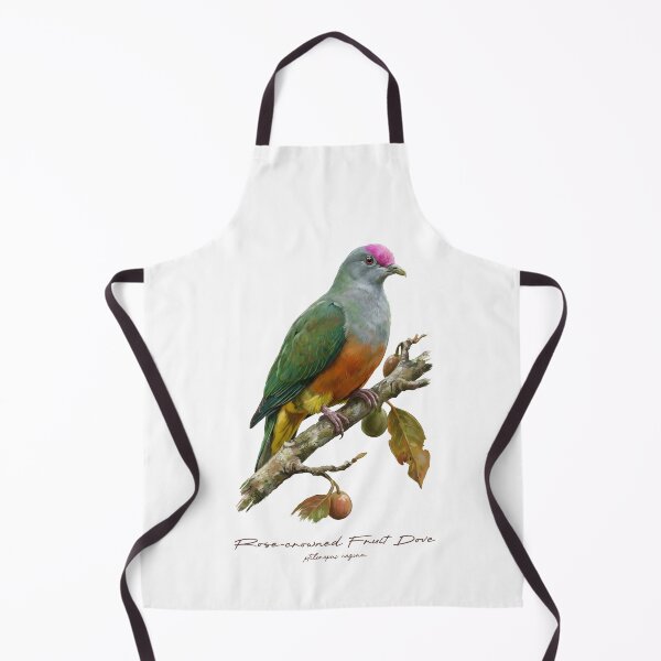 Item preview, Rose-crowned Fruit Dove on Rustic Tree designed and sold by Takeda-art.