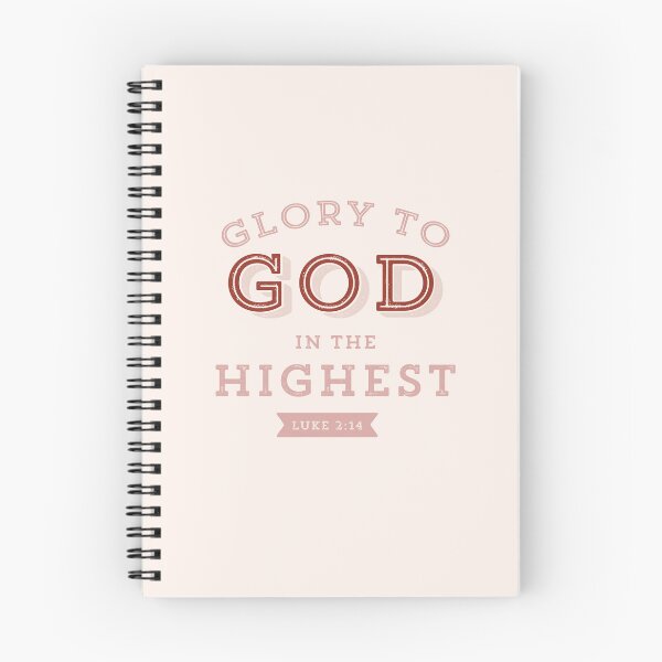 Item preview, Glory to God in the Highest Luke 2:14 Christmas Bible Verse Christian Scripture designed and sold by Blessed Be Your Name.