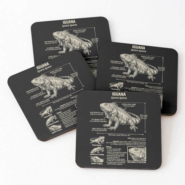 Item preview, Iguana Scientific Anatomy Biology Animal Lover designed and sold by Kimberley King Art  King Art.