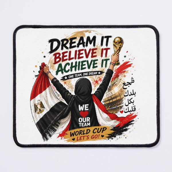 Item preview, Egyptian Football Fan World Cup Design designed and sold by Azza-Mahmoud.