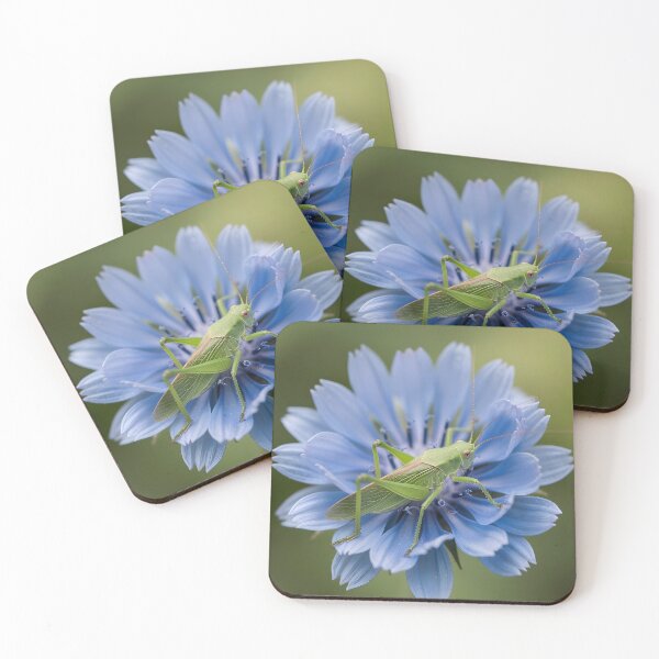 Item preview, Blue Harmony with Grasshopper designed and sold by Violafleurviolett.